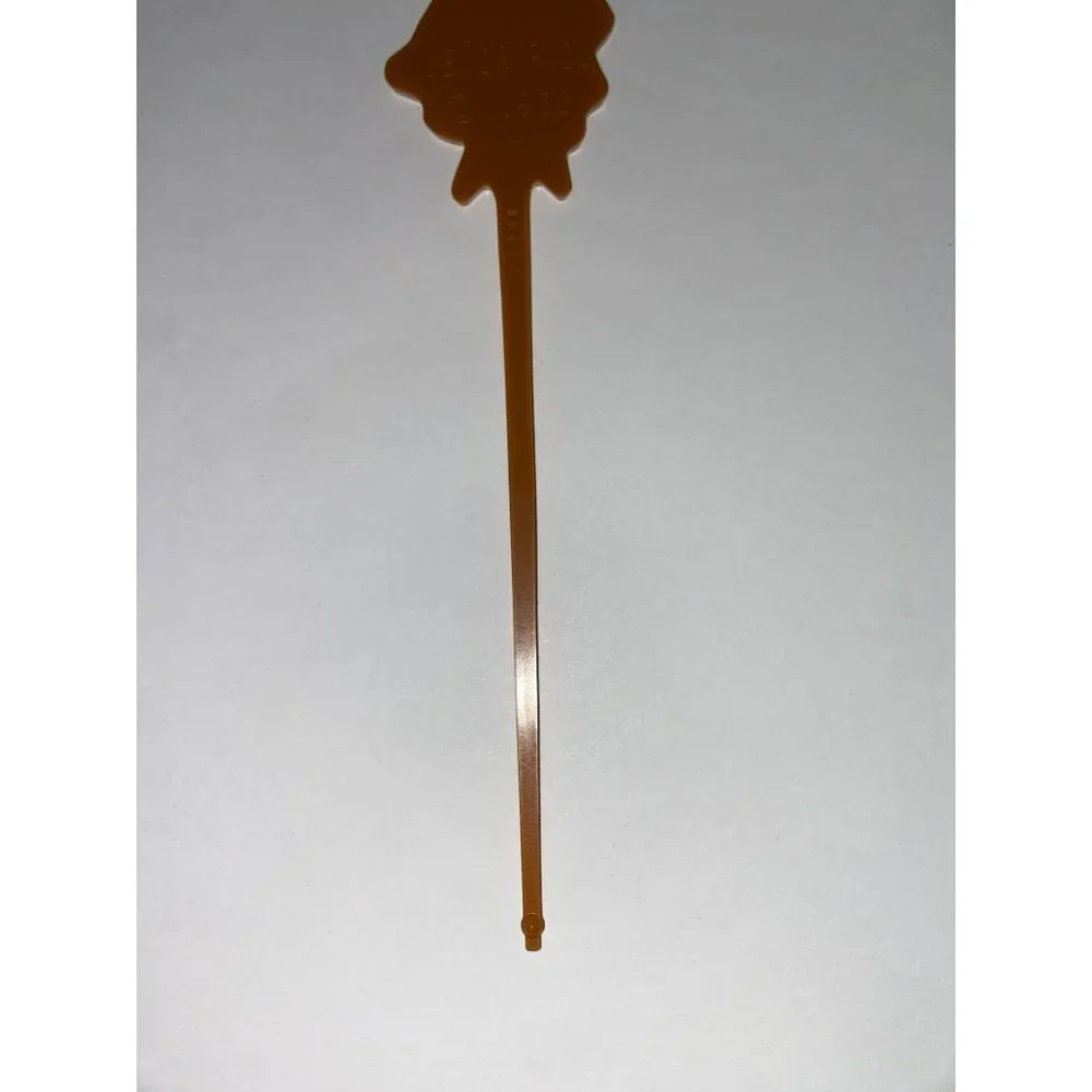 Senor‎ Pico Vintage Logo 1966 Brown Swizzle Stick